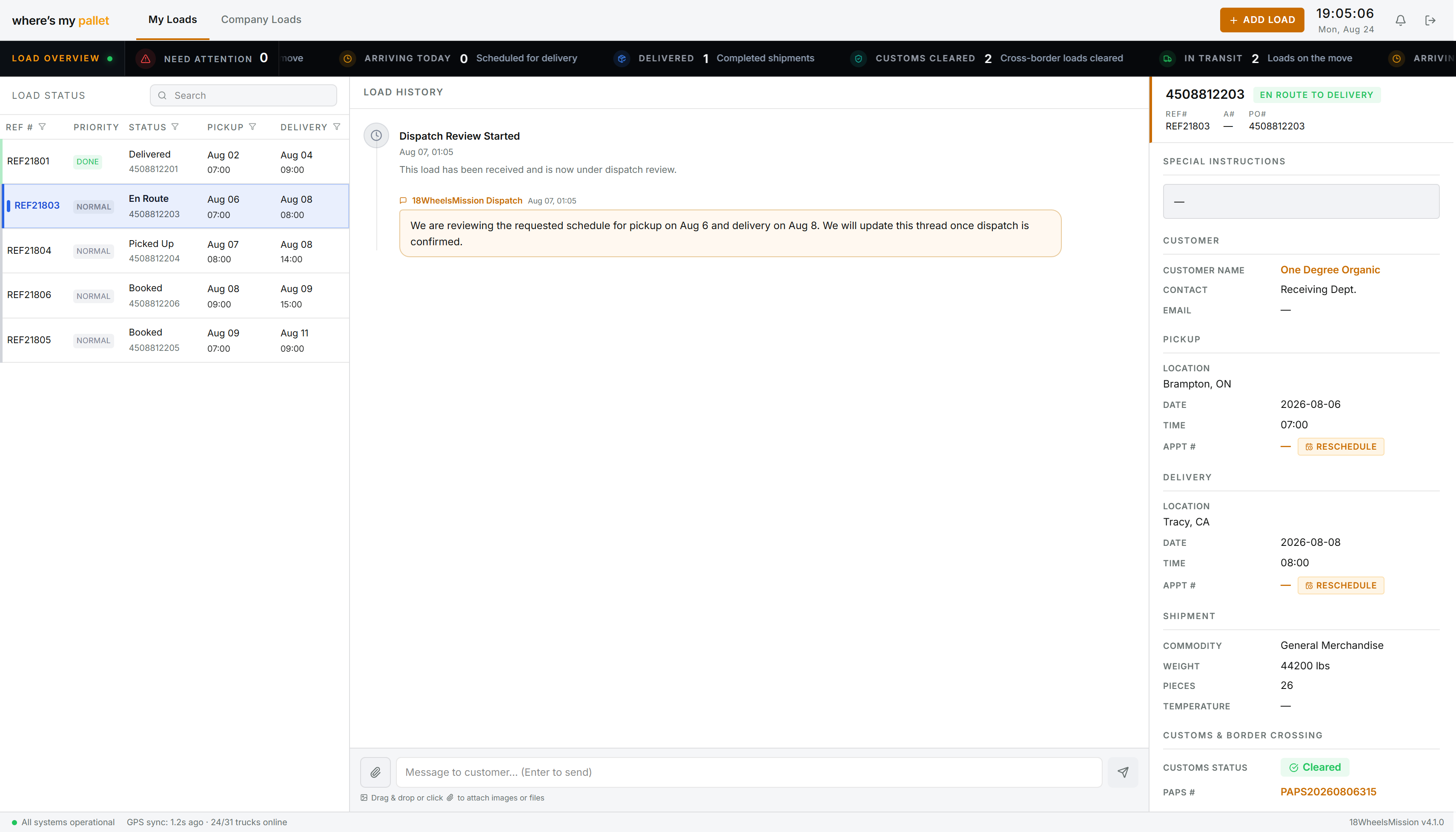 A portal your customers check themselves